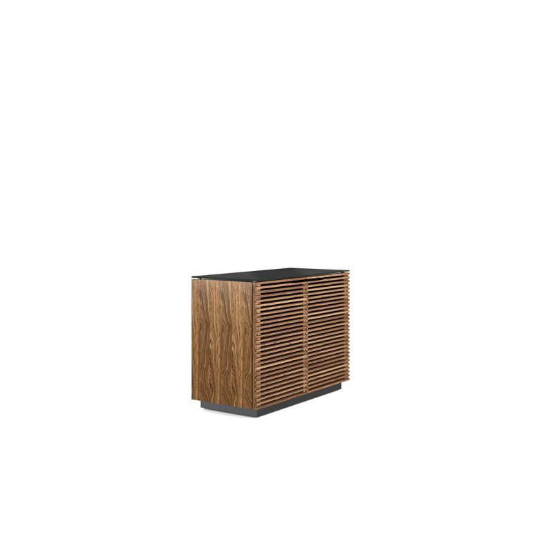 Armoire de rangement à 2 portes Corridor, Naturel / Noyer