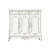 White Solid + Manufactured Wood Shoe Storage Bench