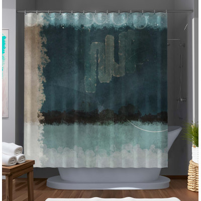 Tolson Abstract Shower Curtain