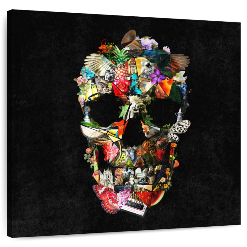 Kerner Fragile Skull, 33" H x 33" W