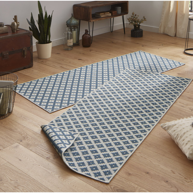 Nizza Flatweave Indoor / Outdoor Rug, Runner 80 x 350 cm