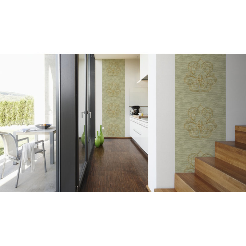 Nobile 3.2m x 70cm Wallpaper Tile, Grau