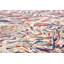 Tapis bleu/rouge handwoven Mayfair-1977153291