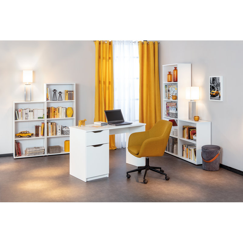 Bücherregal Holly-Madison, H145 x W60 x D30cm, White
