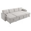 Canapé-lit modulaire moderne avec rangement caché et ports USB-1190611154