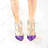 Purple Studded High Heels | Stylish Footwear for Any Occasion