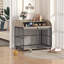 Meuble de rangement robuste pour chien de 44 po avec roues verrouillables 44 po-208297618