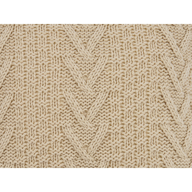 Evergrace 20"x20" Chunky Sweater Knit Square Throw Pillow