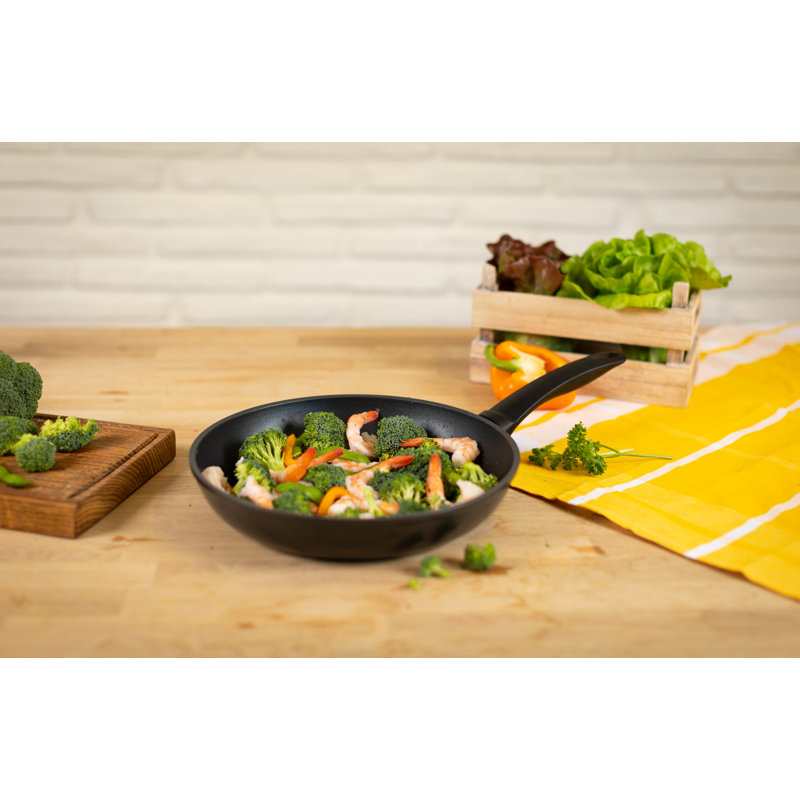 Kuhn Rikon Easy Induction Aluminium Non-Stick Induction Safe Frying Pan, Set of 2, 24cm and 28cm