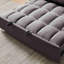 55.1-Inch 3-In-1 Convertible Sofa Bed, Modern Velvet Double Sofa Futon Sofa Bed With Adjustable Back, Storage Bag And Pillow, For Living Room, Bedroom-366368804