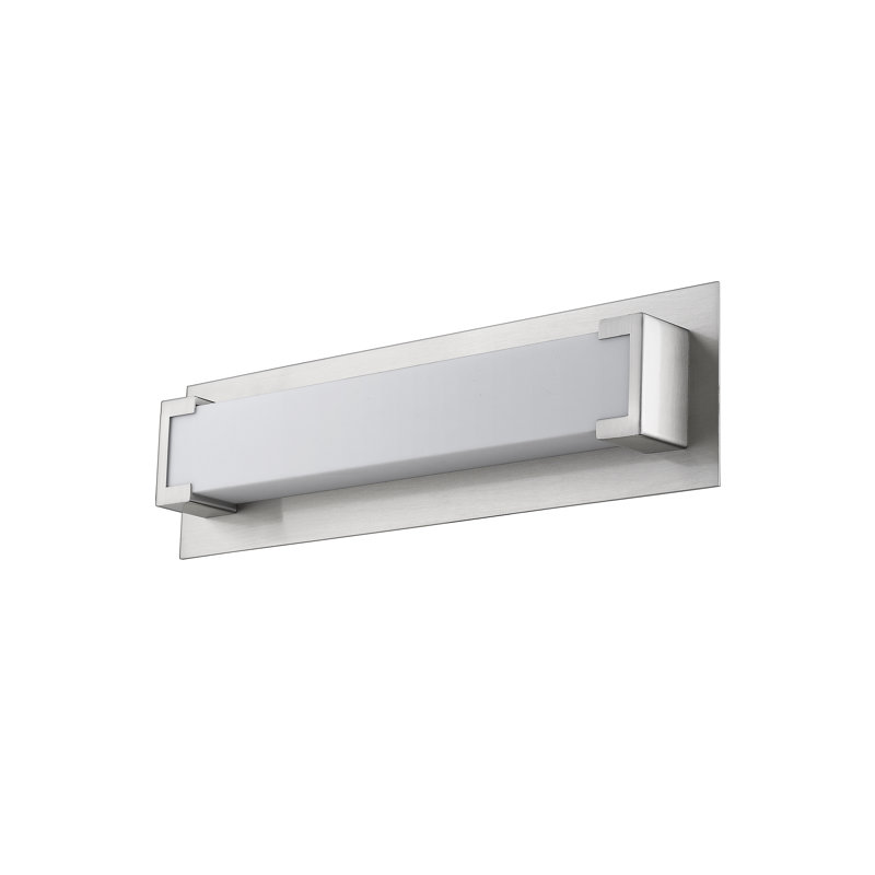 Mckernan Dimmable LED Bath Bar, Brushed Nickel