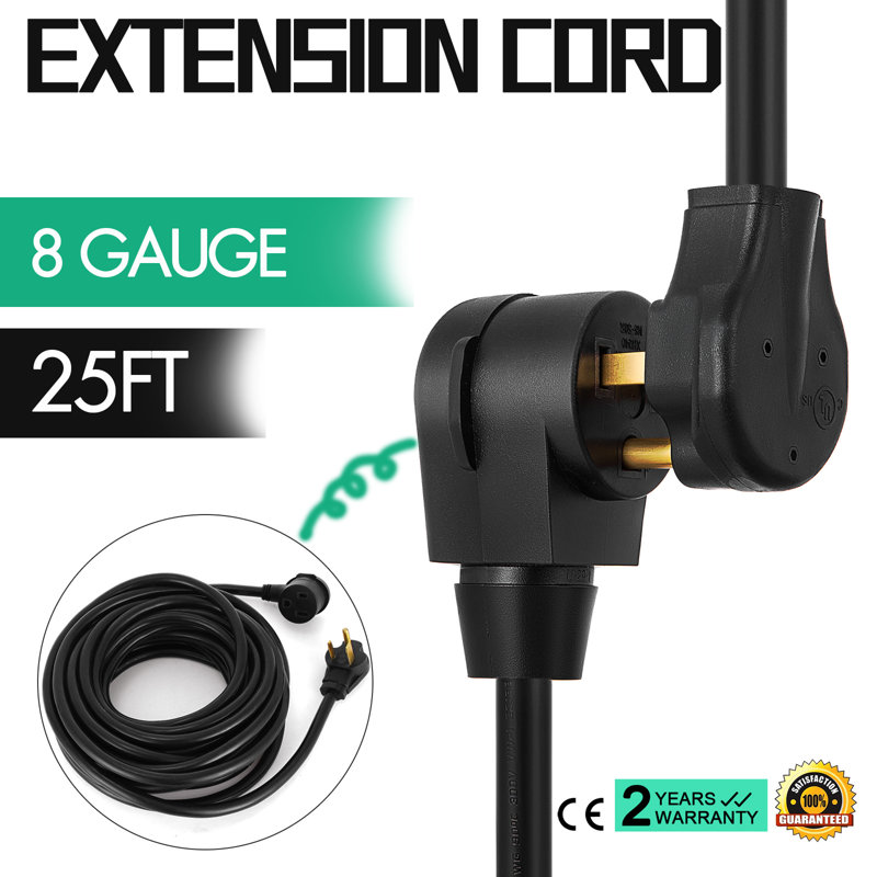 Welder Extension Cord 40Amp 25ft 250V, Welding Power Cord with NEMA