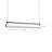 Gramercy 1 - Light Black LED Kitchen Island Pendant