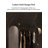 Minimalist Coat Rack With Mirror, Freestanding Storage Rack For Bedroom
