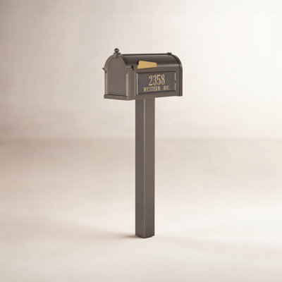 Premium Post-Mounted Mailbox