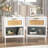 White Nightstand – Boho Bedside Tables