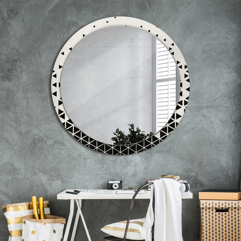 Huldar Glass Flat Wall Mirror