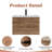  24" Wall Mounted Single Bathroom Vanity with Sink Top, Wood Tune, Faucet and Drain, EPA Certified-192045819