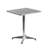 Siward Square Aluminum Smooth Top Indoor-Outdoor Table with Base-1851584717-1780716201