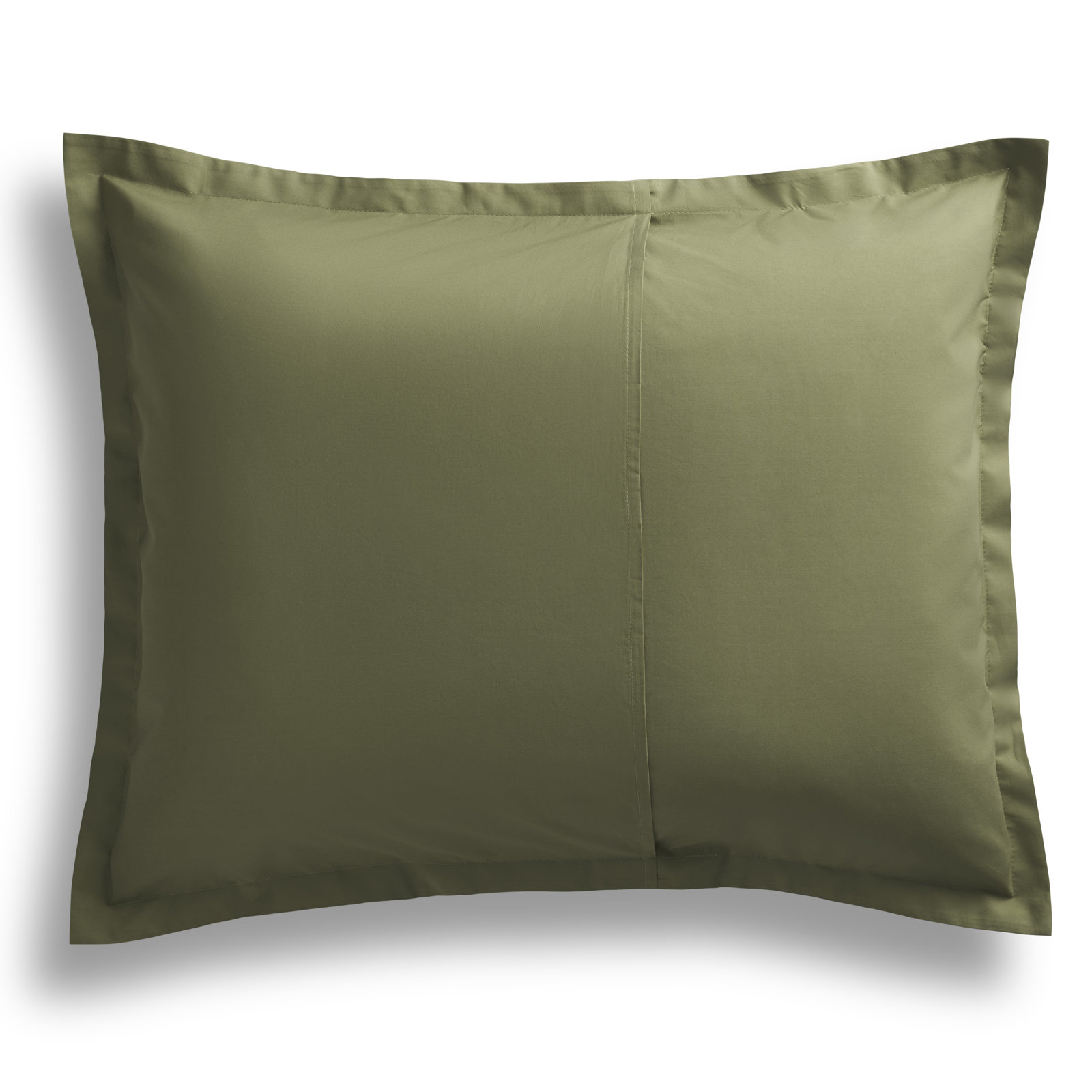 Egyptian Cotton Cotton Duvet Cover Set, Loden Green, Twin Duvet Cover + 1 Twin Sham