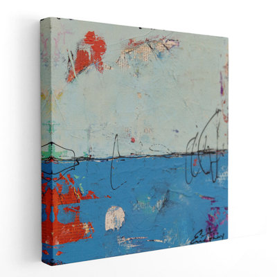 «Blue Bound», reproduction d'art sur toile