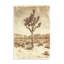 Plaque murale Southwest Landscape Lone Tree, design par Petal Prints Design-993365937
