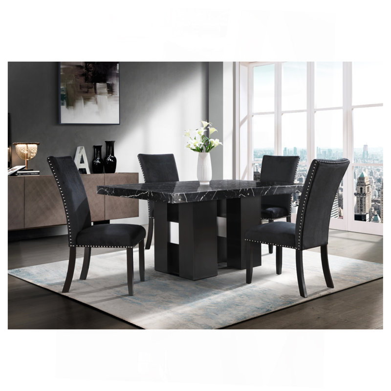 Jhoanna 5Pc Dining Table Set