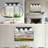 Modern 4-Light Matte Black LED Vanity Light Fixture