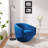 Series Performance Velvet Fabric Swivel Chair-714716890