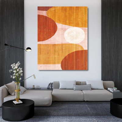 George Oliver Mullan, Michael Gallery Wrapped Canvas Art Titled: Costa Del Sol I Pink