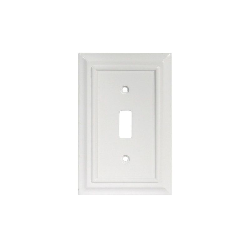 Classics 1 - Gang Toggle Light Switch Standard Wall Plate