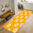 Floral Symphony Non-Woven Soft Type Printed Rug With Intricate Details Ideal For Indoor Spaces-114329531