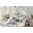 House Bunk Bed With Convertible Slide-879703601