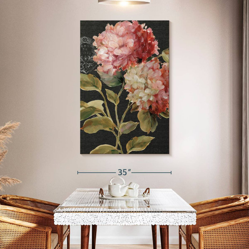 Harnek Harmonious Hydrangeas, 51" H x 34" W