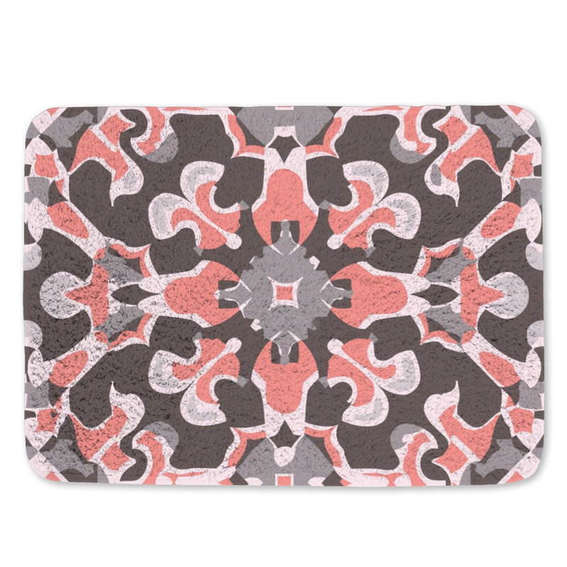 Sundas Microfiber / Microsuede Non-Slip Bath Mat, 21"W x 34"L
