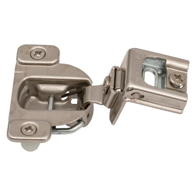 1-3/8 inch Overlay 39C Compact 110 Degree Face Frame Concealed Overlay Hinge [Press-in]