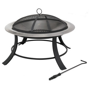  Steel Wood Burning Fire Pit