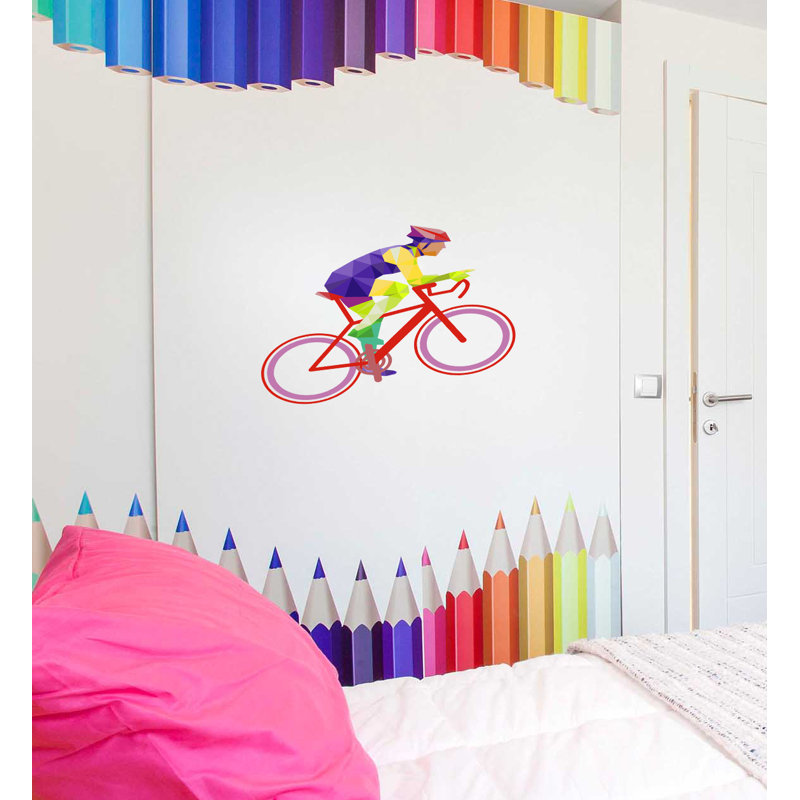 Sports Wall Decal, 10" H x 13" W
