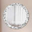 Huldar Glass Flat Wall Mirror