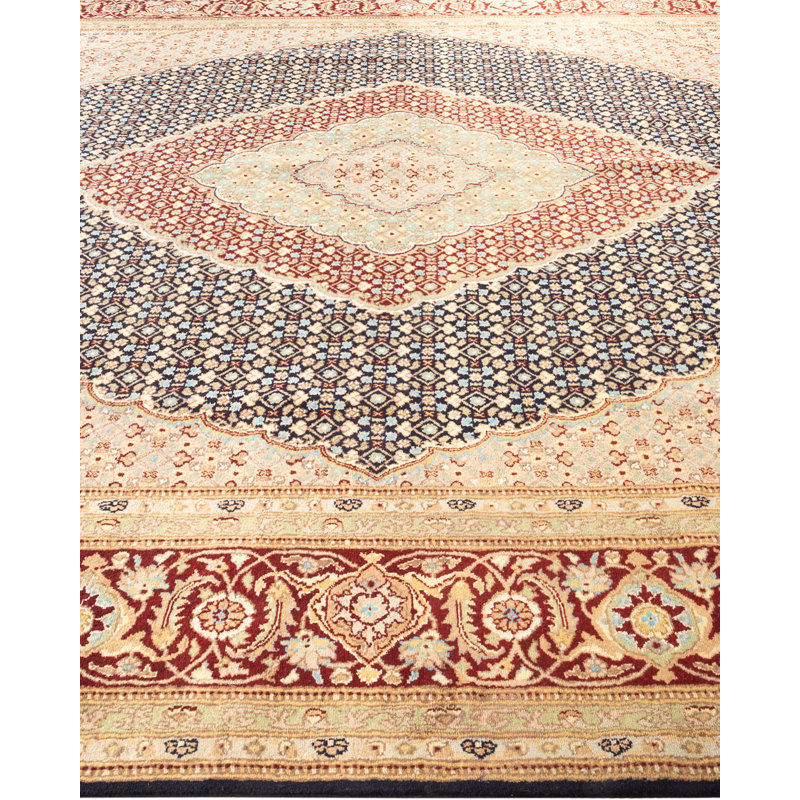 Classic One-of-a-Kind 9' 2" X 12' 5" Hand Knotted Area Rug