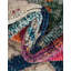 Tapis en polypropylène tissé à la machine en bleu sarcelle / orange / beige-88520892