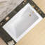 54" W X 32'' D Alcove Rectangular Bathtub Drop-In Soaking Tub 3-Wall Acrylic White Bathroom Tub With Integrated Overflow