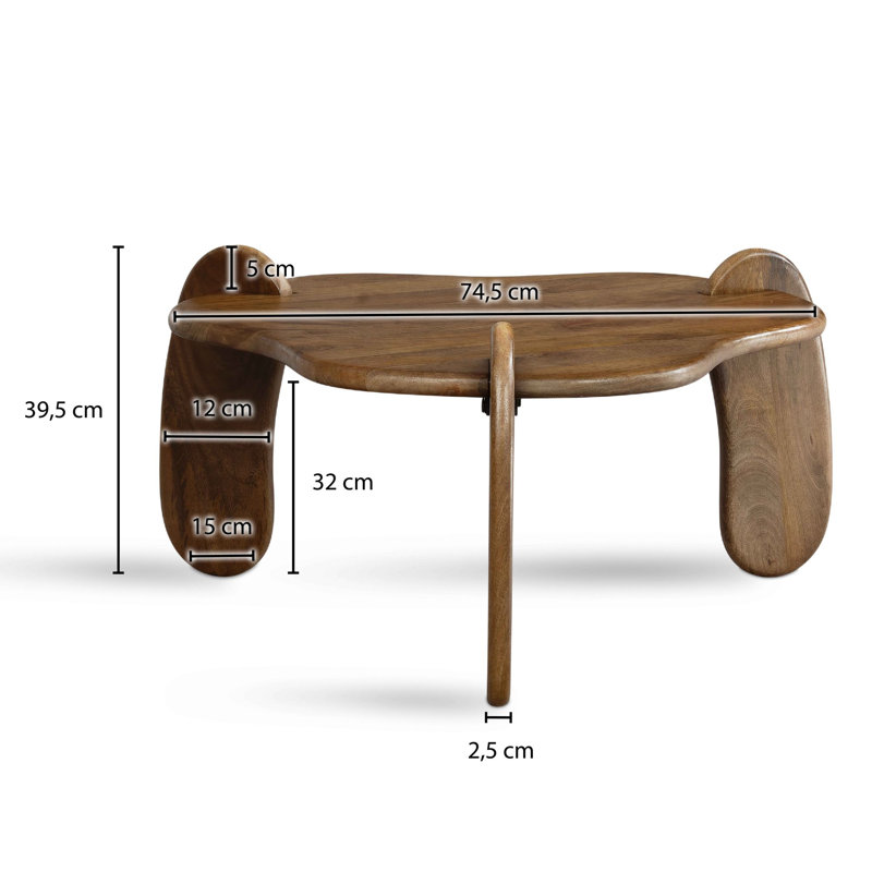 Solid Wood Coffee Table