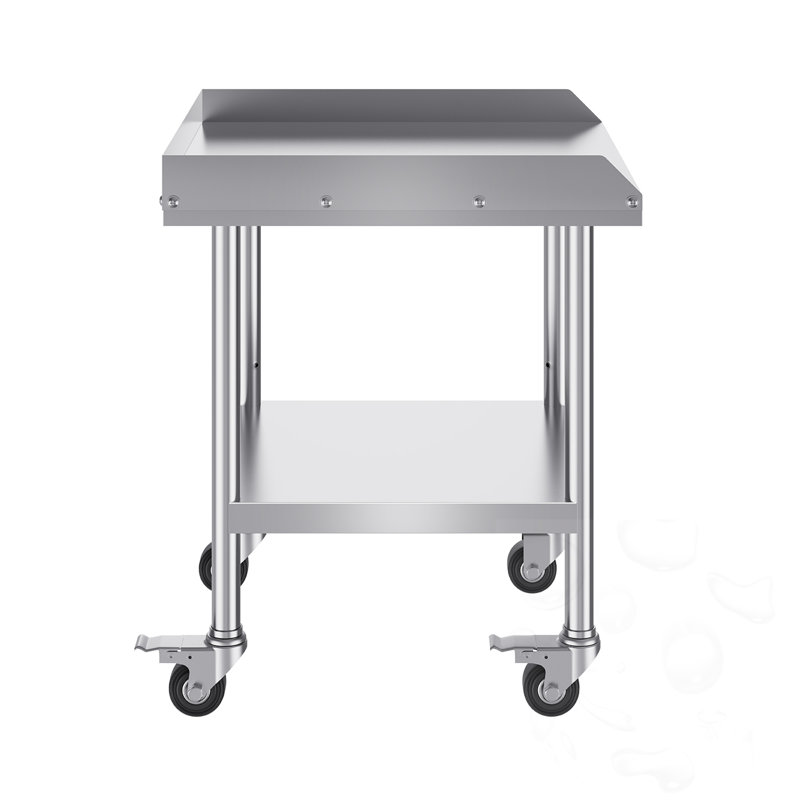 Table de travail à 4 roues