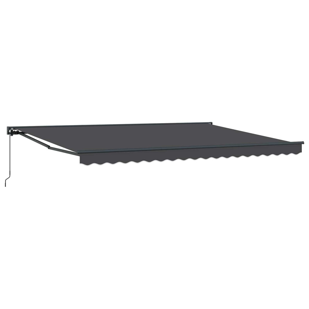 VidaXL Polyester Cover Retractable Patio Awning
