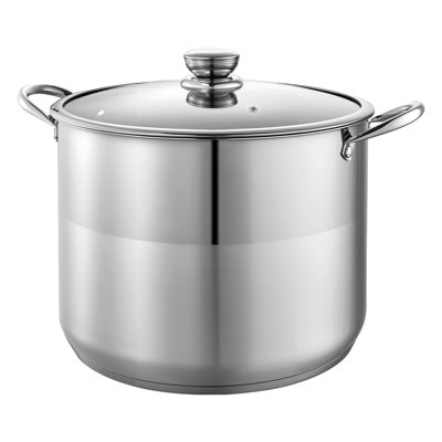 EvoNet 16 qt. Stainless Steel Round Dutch Oven