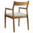 Solara Fabric Wood Dining Armchairs Set Of 2-105770582-105770583