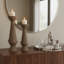 Set Of 2 16/20" Herstal Candle Holders