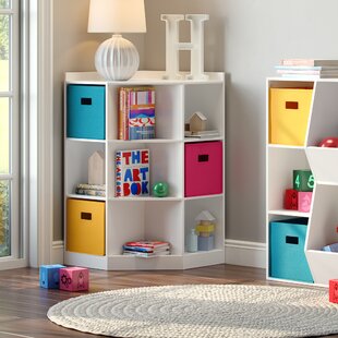 Kids Cube Storage Shelves with Bins and Large Storage for Kids Bedroom,  White, 1 Unit - Harris Teeter