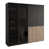 Black Graphite + Wotan Oak/Black Glass